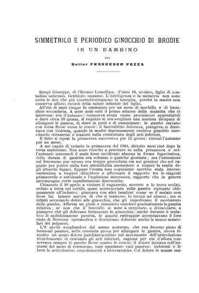 Il morgagni giornale indirizzato al progresso della medicina. Parte 1., Archivio o Memorie originali