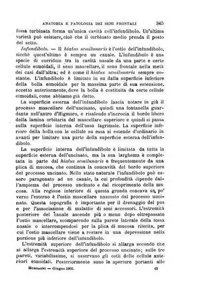 Il morgagni giornale indirizzato al progresso della medicina. Parte 1., Archivio o Memorie originali