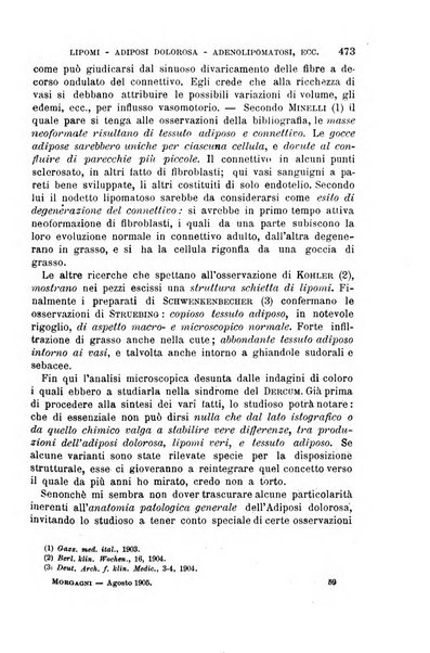 Il morgagni giornale indirizzato al progresso della medicina. Parte 1., Archivio o Memorie originali