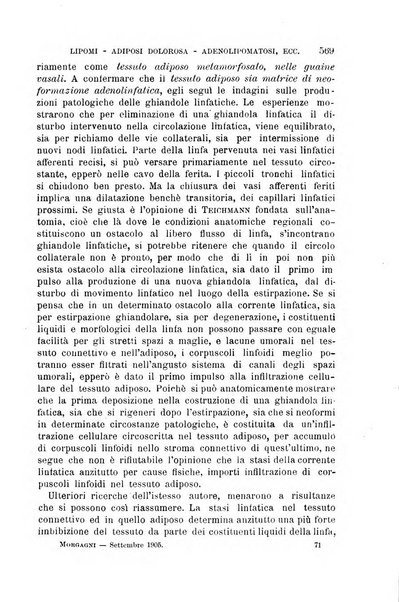 Il morgagni giornale indirizzato al progresso della medicina. Parte 1., Archivio o Memorie originali