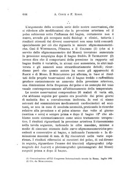 Il morgagni giornale indirizzato al progresso della medicina. Parte 1., Archivio o Memorie originali