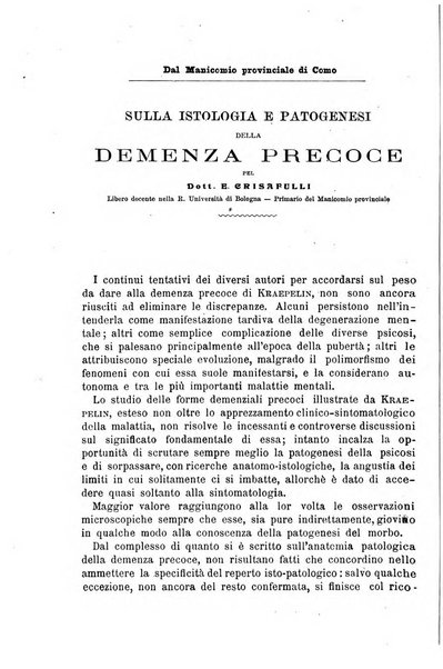 Il morgagni giornale indirizzato al progresso della medicina. Parte 1., Archivio o Memorie originali