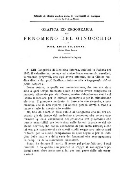 Il morgagni giornale indirizzato al progresso della medicina. Parte 1., Archivio o Memorie originali