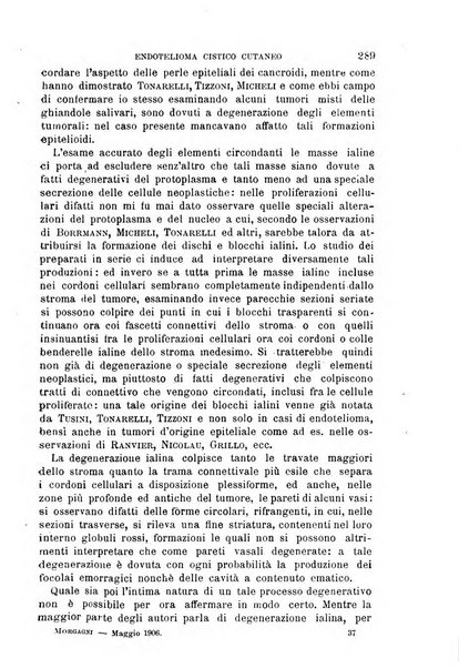 Il morgagni giornale indirizzato al progresso della medicina. Parte 1., Archivio o Memorie originali