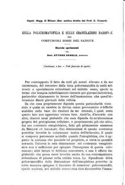 Il morgagni giornale indirizzato al progresso della medicina. Parte 1., Archivio o Memorie originali