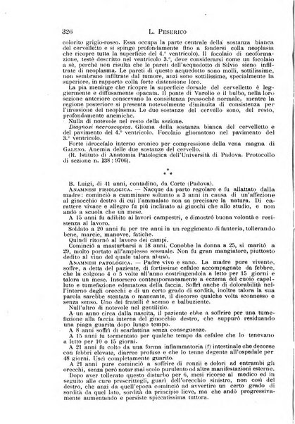 Il morgagni giornale indirizzato al progresso della medicina. Parte 1., Archivio o Memorie originali