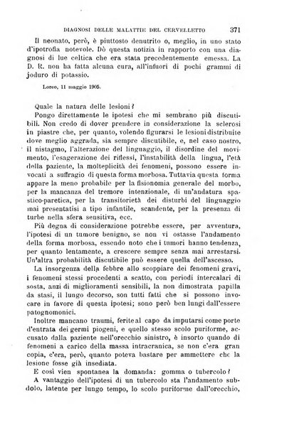 Il morgagni giornale indirizzato al progresso della medicina. Parte 1., Archivio o Memorie originali