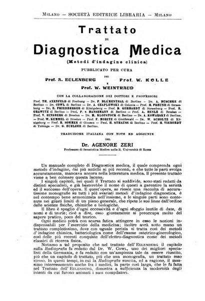 Il morgagni giornale indirizzato al progresso della medicina. Parte 1., Archivio o Memorie originali