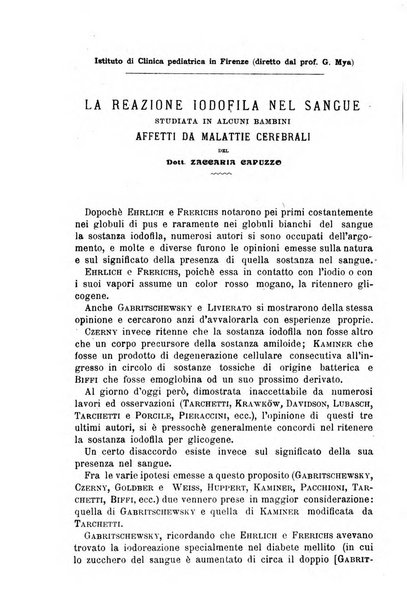 Il morgagni giornale indirizzato al progresso della medicina. Parte 1., Archivio o Memorie originali