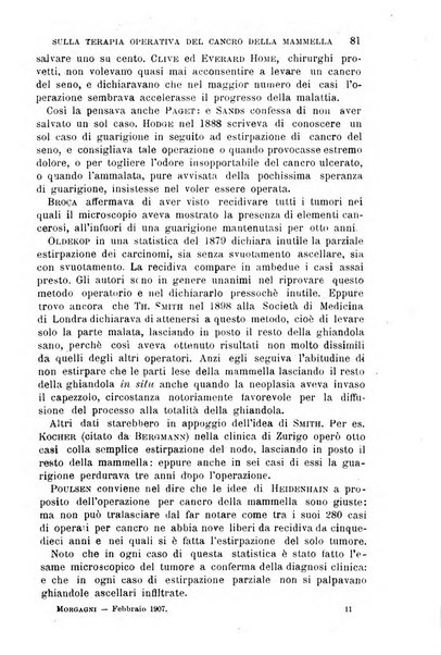 Il morgagni giornale indirizzato al progresso della medicina. Parte 1., Archivio o Memorie originali