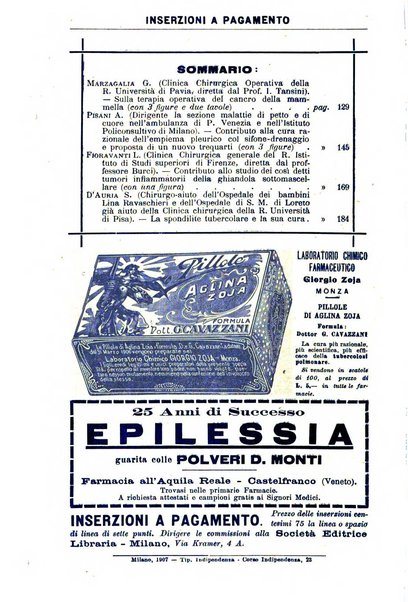 Il morgagni giornale indirizzato al progresso della medicina. Parte 1., Archivio o Memorie originali