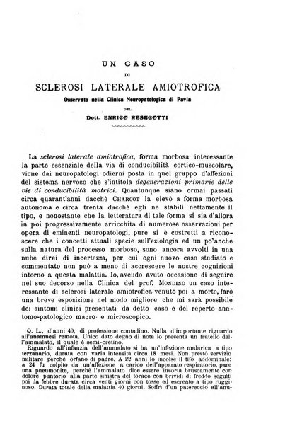 Il morgagni giornale indirizzato al progresso della medicina. Parte 1., Archivio o Memorie originali