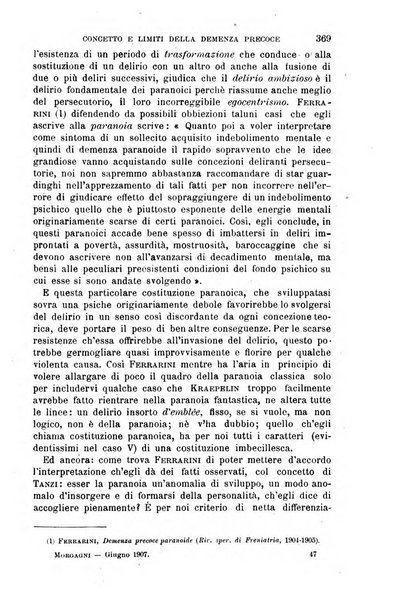 Il morgagni giornale indirizzato al progresso della medicina. Parte 1., Archivio o Memorie originali