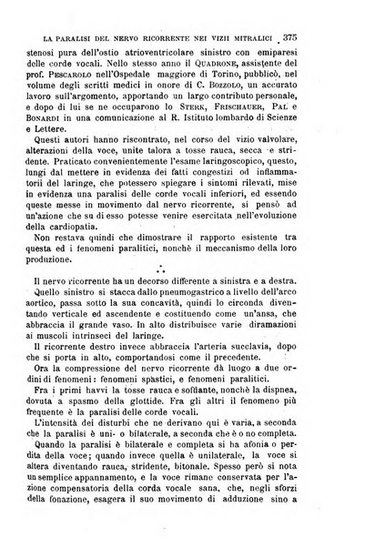 Il morgagni giornale indirizzato al progresso della medicina. Parte 1., Archivio o Memorie originali