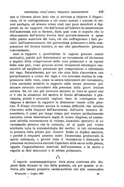 Il morgagni giornale indirizzato al progresso della medicina. Parte 1., Archivio o Memorie originali