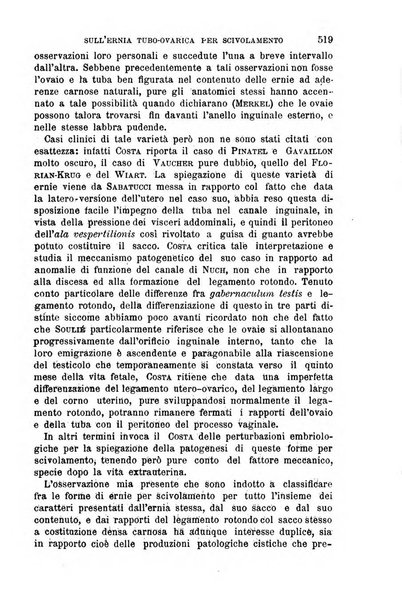 Il morgagni giornale indirizzato al progresso della medicina. Parte 1., Archivio o Memorie originali