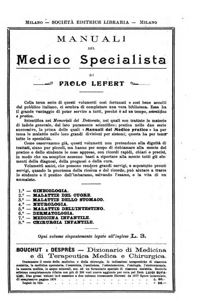 Il morgagni giornale indirizzato al progresso della medicina. Parte 1., Archivio o Memorie originali