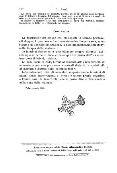 Il morgagni giornale indirizzato al progresso della medicina. Parte 1., Archivio o Memorie originali