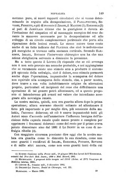 Il morgagni giornale indirizzato al progresso della medicina. Parte 1., Archivio o Memorie originali