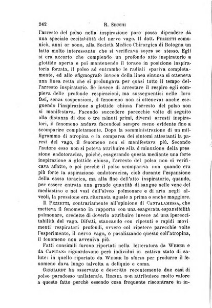 Il morgagni giornale indirizzato al progresso della medicina. Parte 1., Archivio o Memorie originali