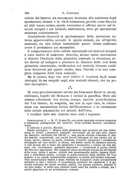 Il morgagni giornale indirizzato al progresso della medicina. Parte 1., Archivio o Memorie originali