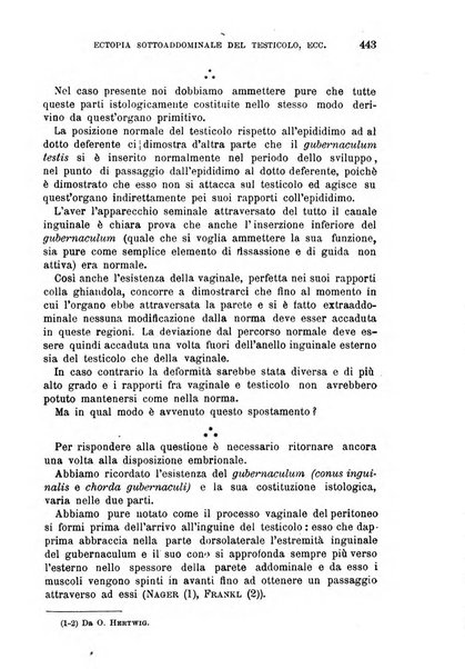 Il morgagni giornale indirizzato al progresso della medicina. Parte 1., Archivio o Memorie originali