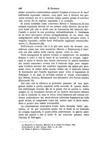 Il morgagni giornale indirizzato al progresso della medicina. Parte 1., Archivio o Memorie originali