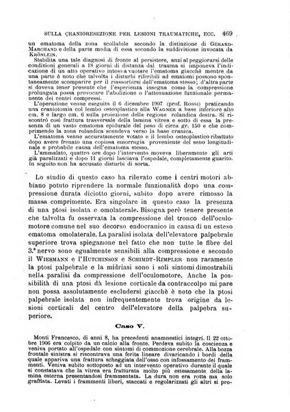 Il morgagni giornale indirizzato al progresso della medicina. Parte 1., Archivio o Memorie originali