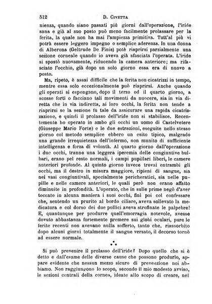 Il morgagni giornale indirizzato al progresso della medicina. Parte 1., Archivio o Memorie originali