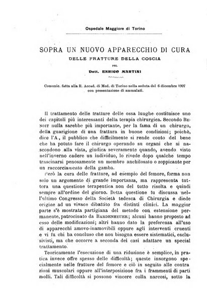 Il morgagni giornale indirizzato al progresso della medicina. Parte 1., Archivio o Memorie originali