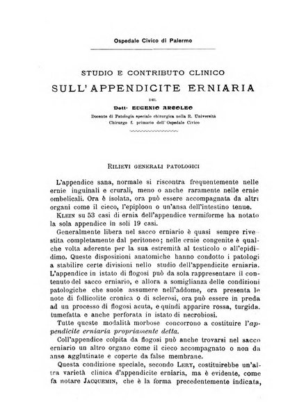 Il morgagni giornale indirizzato al progresso della medicina. Parte 1., Archivio o Memorie originali