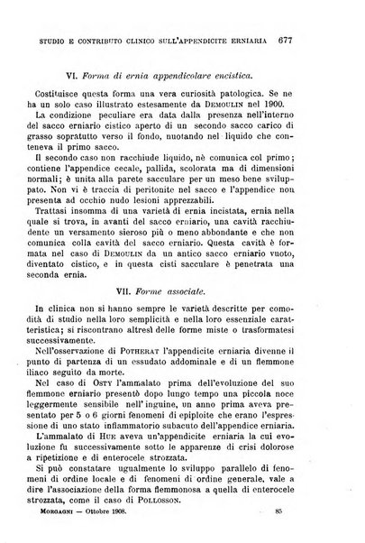 Il morgagni giornale indirizzato al progresso della medicina. Parte 1., Archivio o Memorie originali