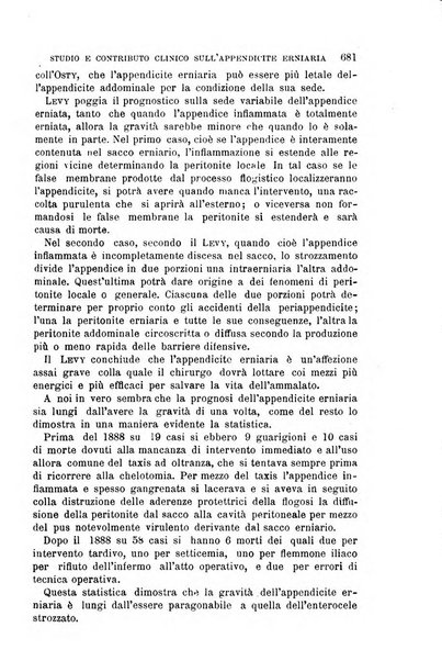 Il morgagni giornale indirizzato al progresso della medicina. Parte 1., Archivio o Memorie originali