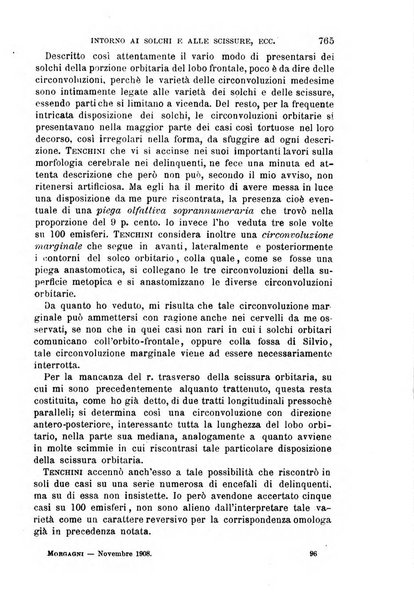 Il morgagni giornale indirizzato al progresso della medicina. Parte 1., Archivio o Memorie originali