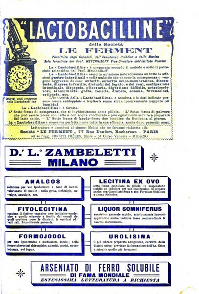 Il morgagni giornale indirizzato al progresso della medicina. Parte 1., Archivio o Memorie originali