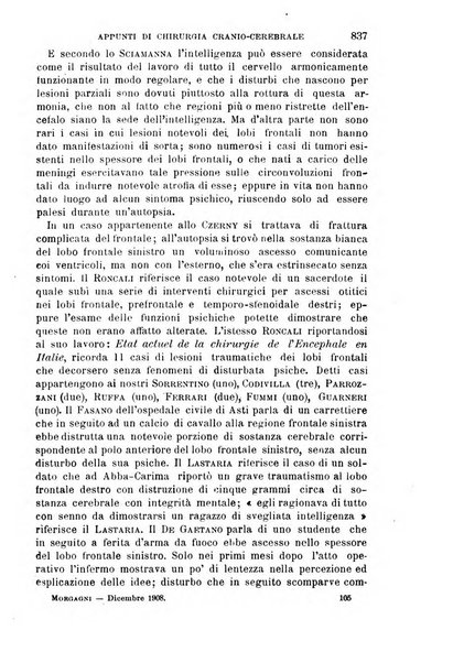 Il morgagni giornale indirizzato al progresso della medicina. Parte 1., Archivio o Memorie originali