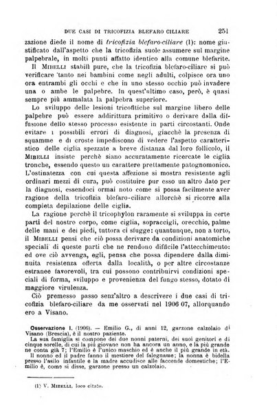 Il morgagni giornale indirizzato al progresso della medicina. Parte 1., Archivio o Memorie originali