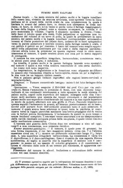 Il morgagni giornale indirizzato al progresso della medicina. Parte 1., Archivio o Memorie originali