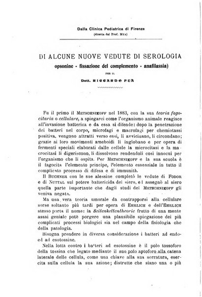 Il morgagni giornale indirizzato al progresso della medicina. Parte 1., Archivio o Memorie originali