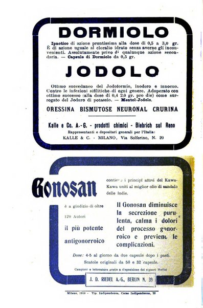 Il morgagni giornale indirizzato al progresso della medicina. Parte 1., Archivio o Memorie originali