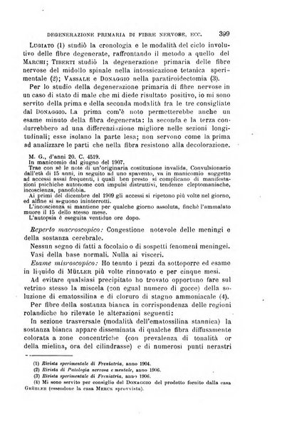 Il morgagni giornale indirizzato al progresso della medicina. Parte 1., Archivio o Memorie originali