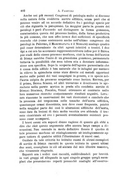 Il morgagni giornale indirizzato al progresso della medicina. Parte 1., Archivio o Memorie originali