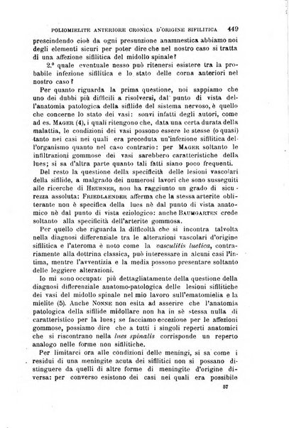 Il morgagni giornale indirizzato al progresso della medicina. Parte 1., Archivio o Memorie originali