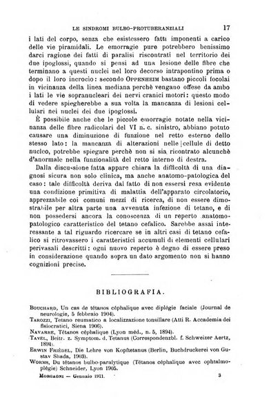 Il morgagni giornale indirizzato al progresso della medicina. Parte 1., Archivio o Memorie originali