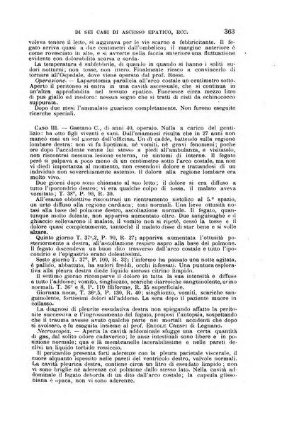 Il morgagni giornale indirizzato al progresso della medicina. Parte 1., Archivio o Memorie originali