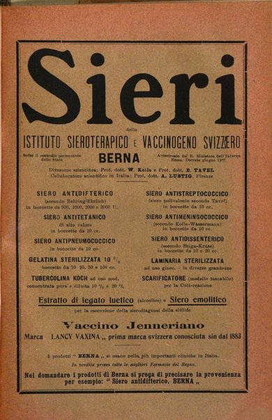 Il morgagni giornale indirizzato al progresso della medicina. Parte 1., Archivio o Memorie originali