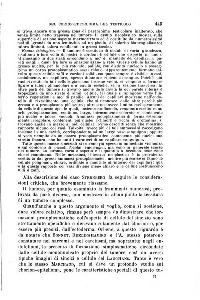 Il morgagni giornale indirizzato al progresso della medicina. Parte 1., Archivio o Memorie originali