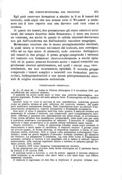 Il morgagni giornale indirizzato al progresso della medicina. Parte 1., Archivio o Memorie originali