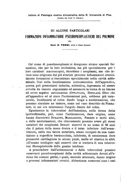 Il morgagni giornale indirizzato al progresso della medicina. Parte 1., Archivio o Memorie originali