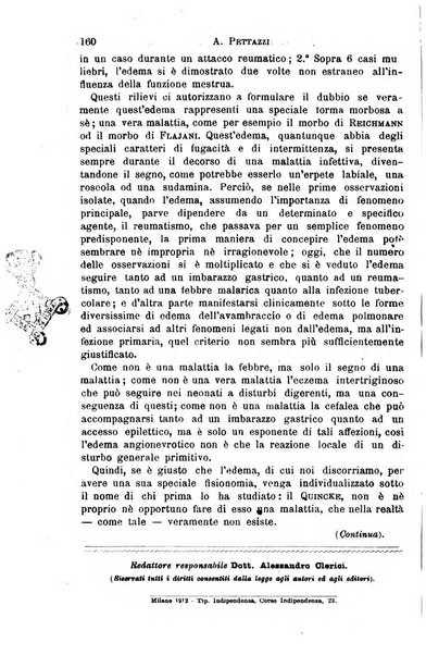 Il morgagni giornale indirizzato al progresso della medicina. Parte 1., Archivio o Memorie originali